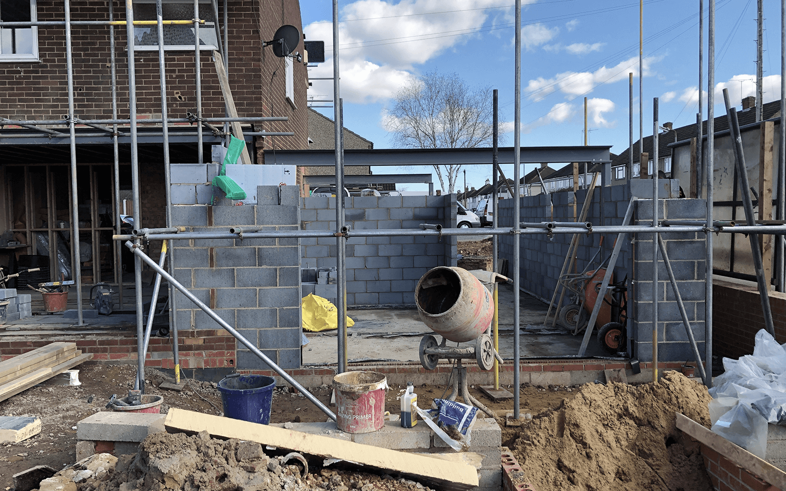 Blue Sky Builders Work